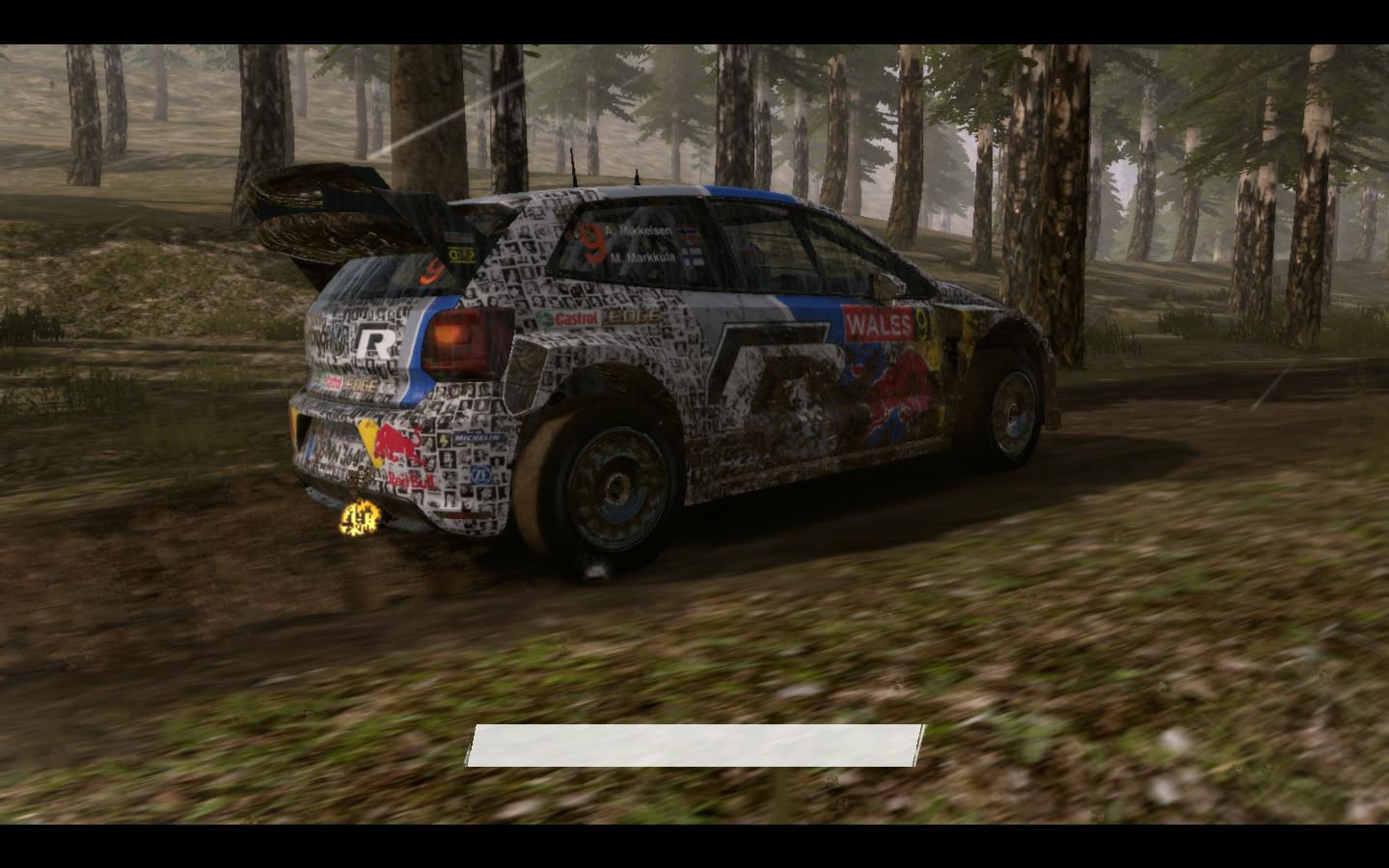 VW Polo R WRC fan photos skin